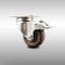 Service Caster 3 Inch 316SS High Temp Glass Filled Nylon Top Plate Caster with Total Lock Brake SCC-SS316TTL20S314-GFNSHT - alternate 1